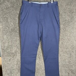 Polo Ralph Lauren Pants Mens 38x36 Navy Stretch‎ Classic Fit Chino Casual